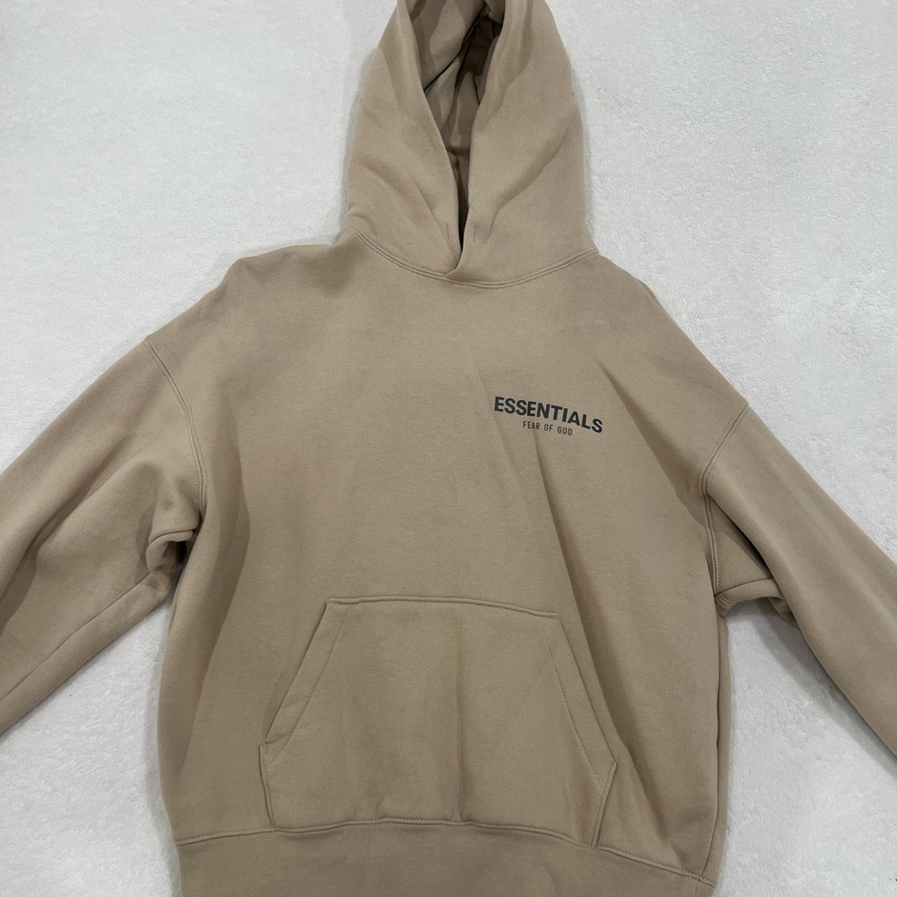 Essentials Fear of God Kids Hoodie Size Large